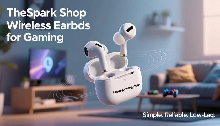 The Spark Shop Wireless Earbuds for Gaming