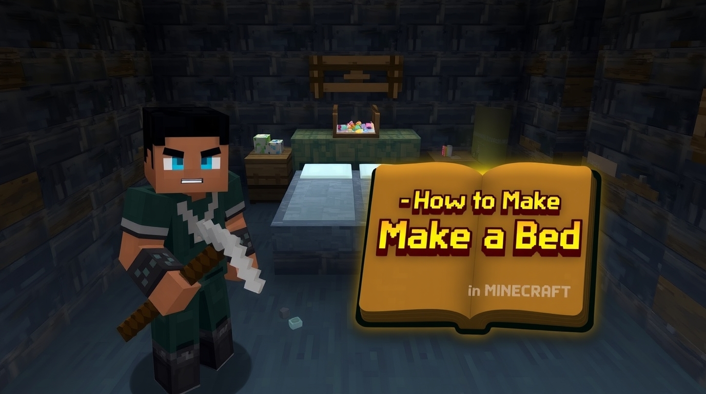 How to Make a Bed in Minecraft
